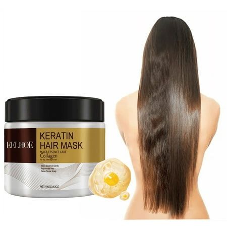 Collagen & Argan Oil Hair Mask | Deep Repair & Hydration