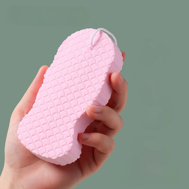 3D Exfoliating Bath Sponge | Gentle Cleansing & Skin Peeling